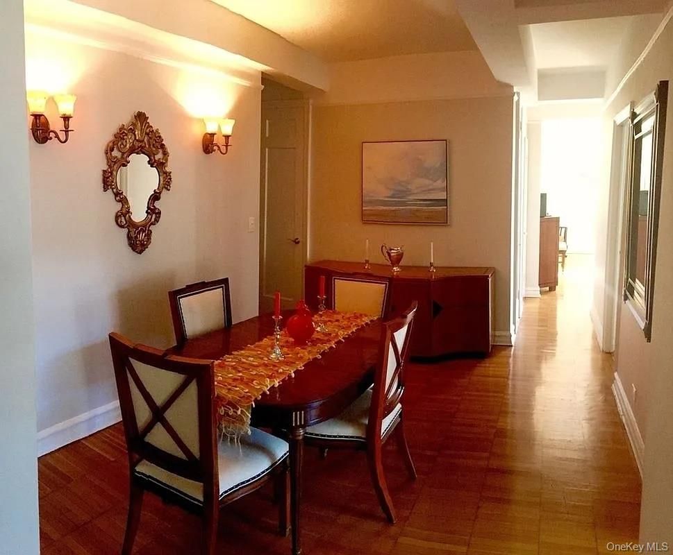 Dining room, Interior, Wood Texture Flooring
