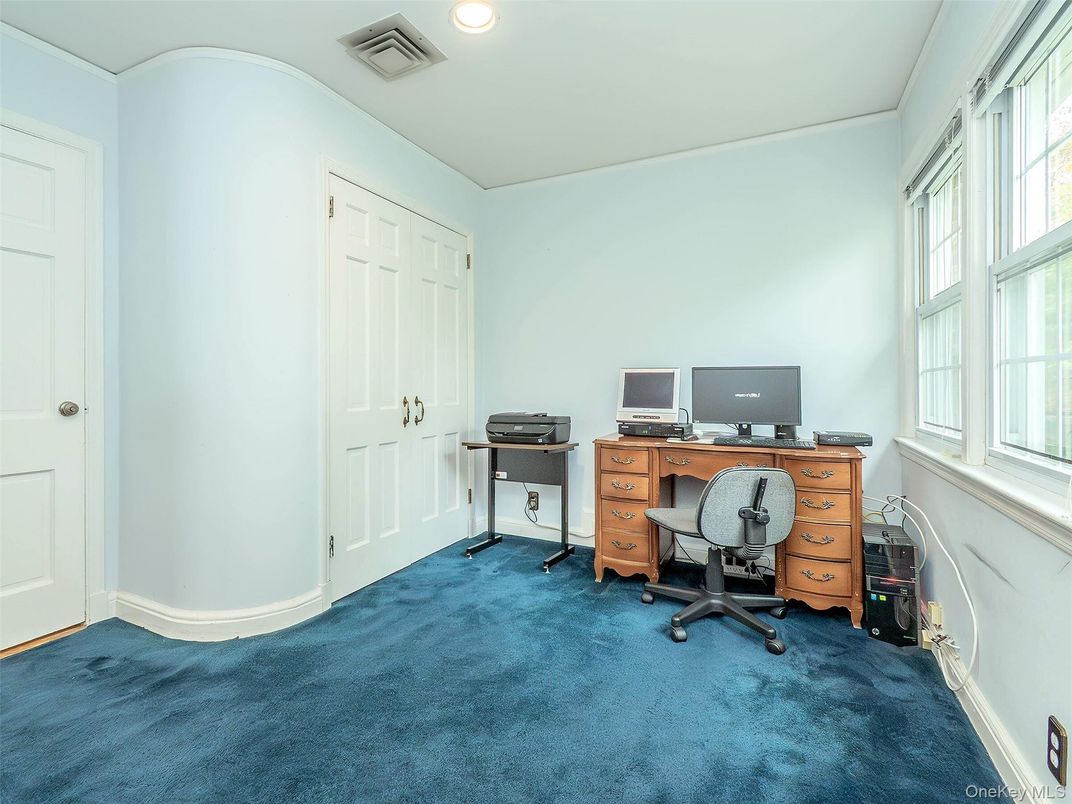 Home Office, Interior, Recessed Lighting