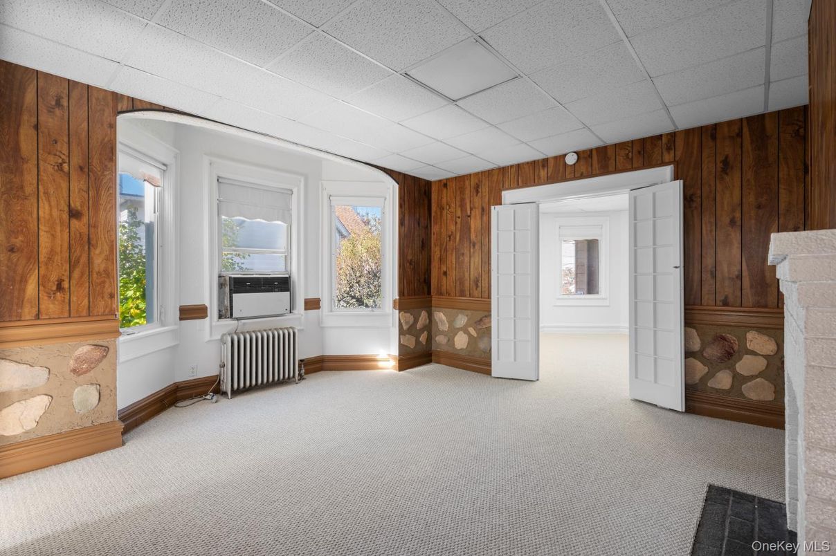 Empty room, Interior, Wooden Walls