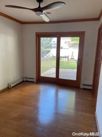 Empty room, Interior, Wood Texture Flooring