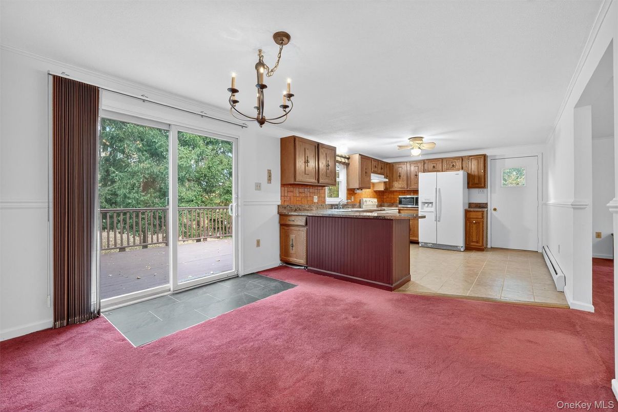 Chandelier, Interior, Kitchen