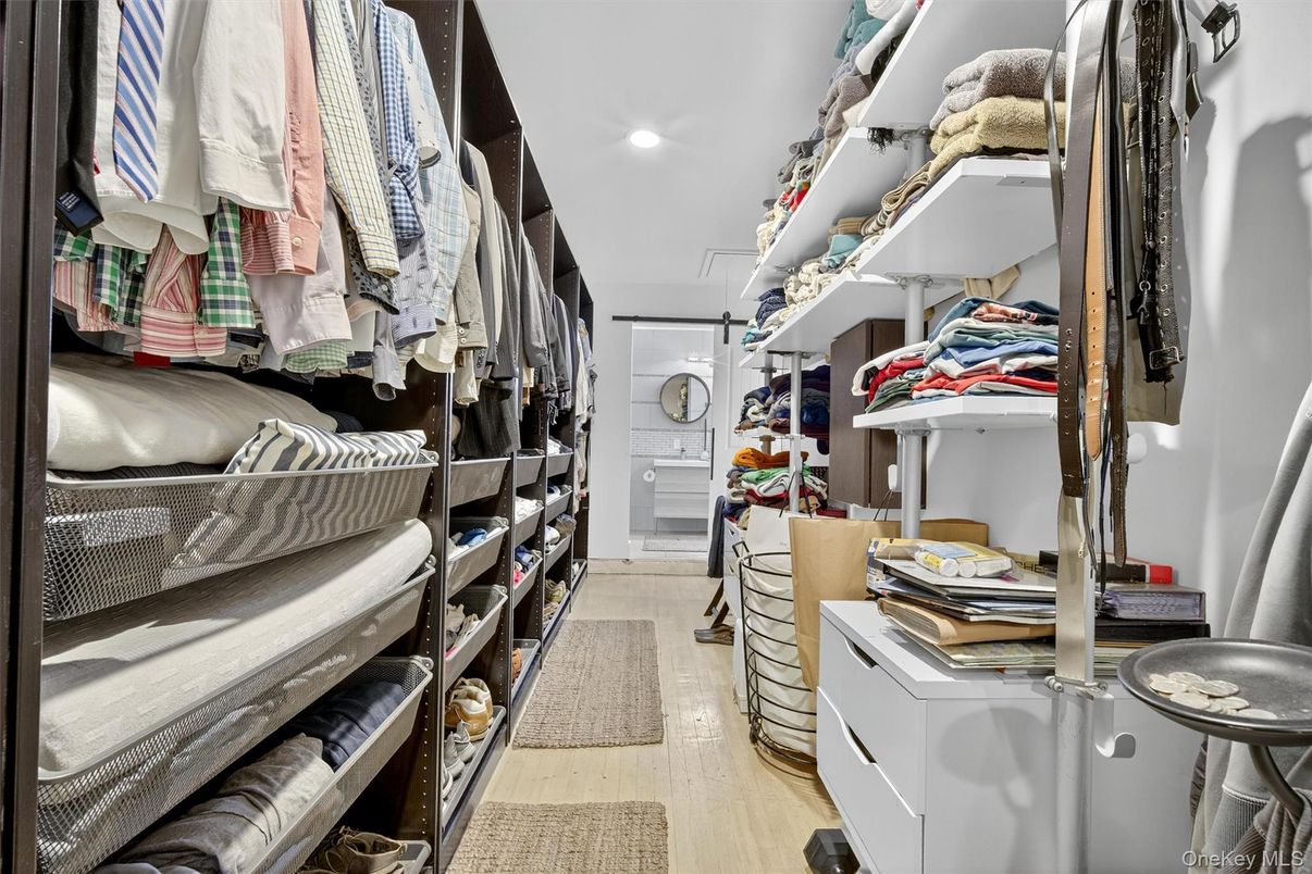 Interior, Recessed Lighting, Walk-in Closets, Wood Texture Flooring