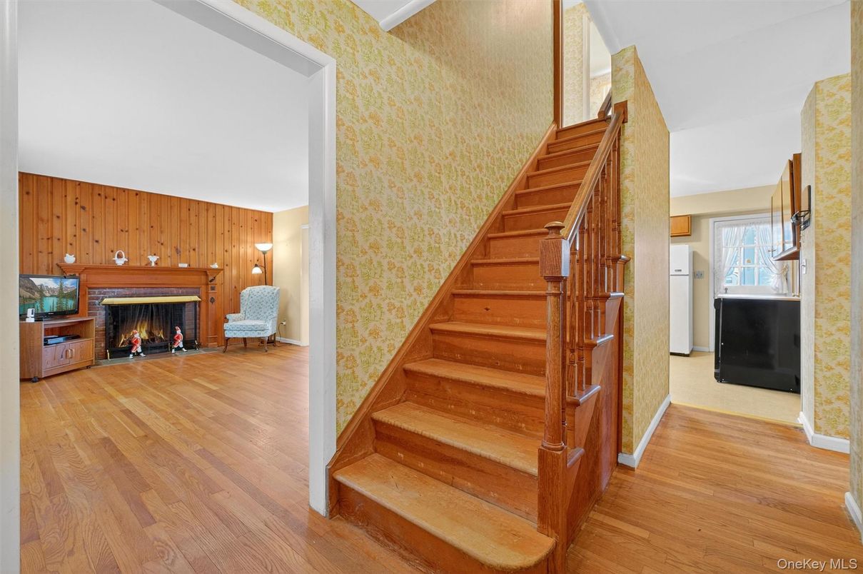 Fireplace, Interior, Wood Texture Flooring, Wooden Walls