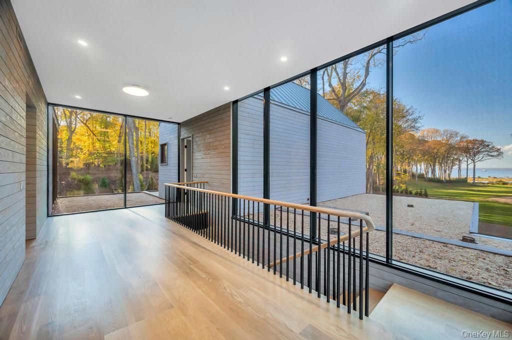 Interior, Recessed Lighting, Water, Wood Texture Flooring, Wooden Walls