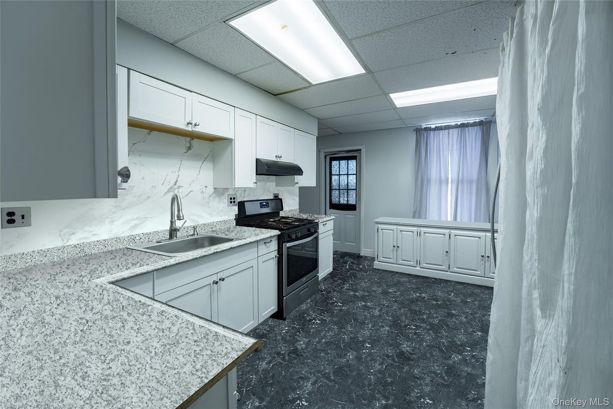 Interior, Kitchen, Marble Walls