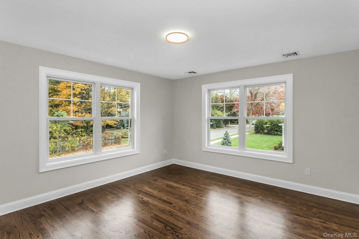 Empty room, Interior, Wood Texture Flooring