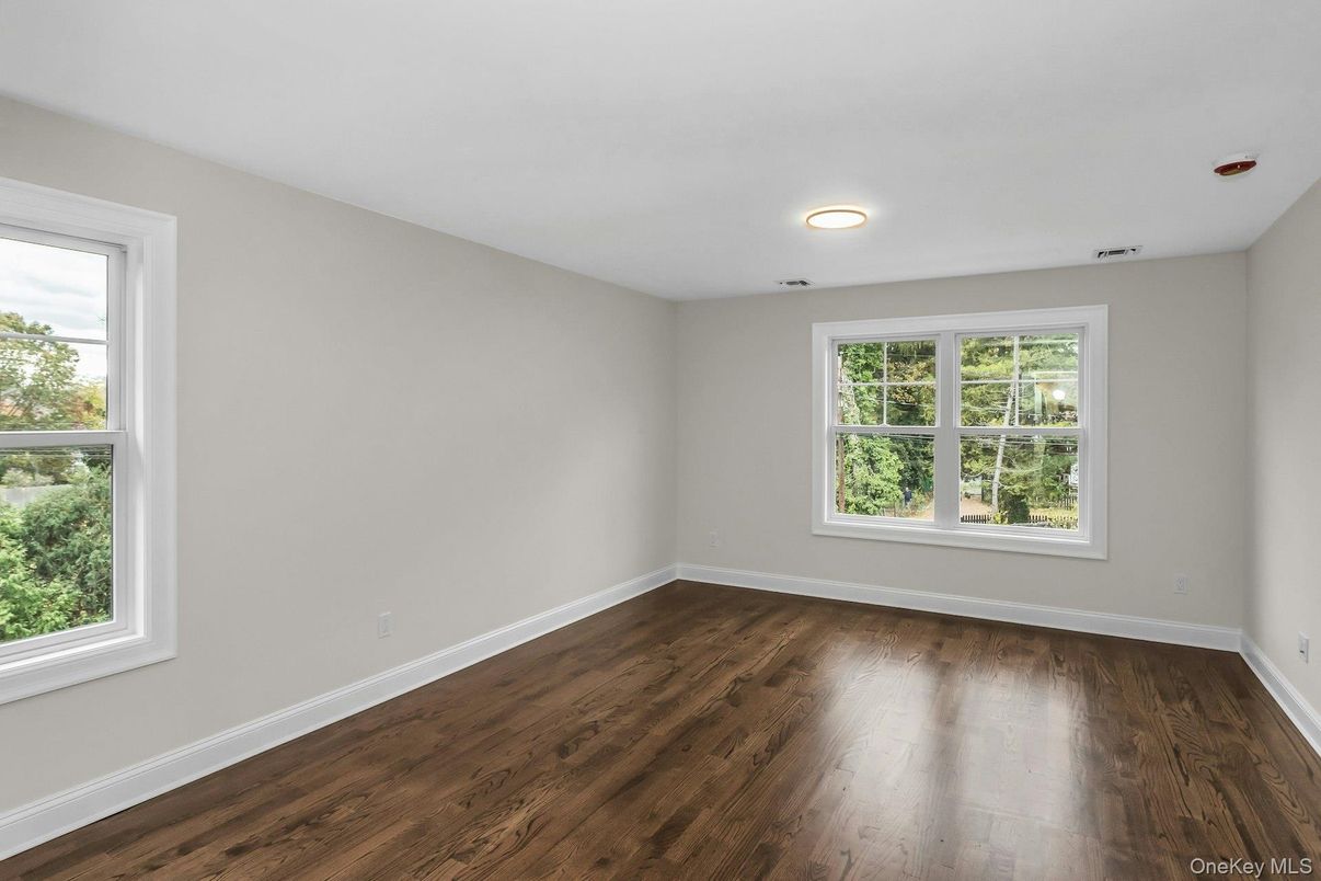 Empty room, Interior, Wood Texture Flooring