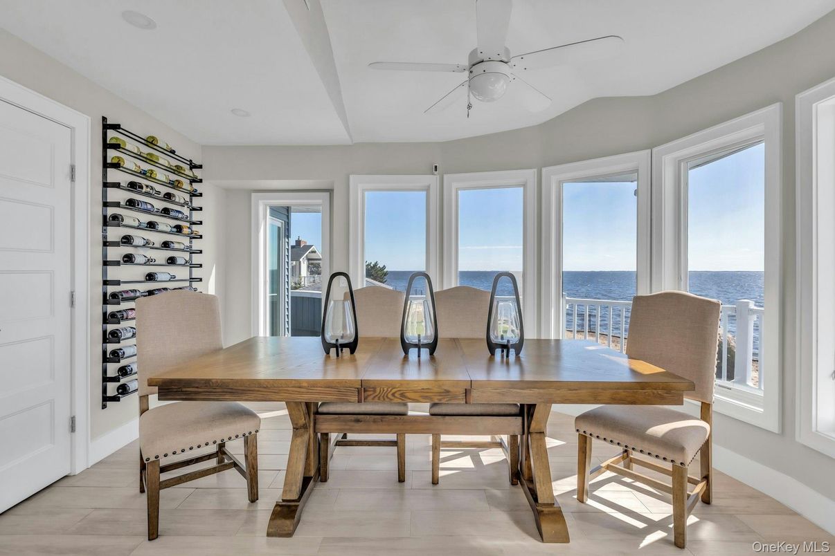 Dining room, Interior, Water
