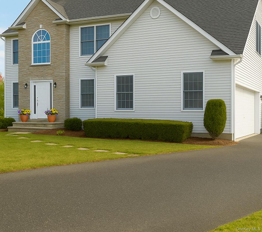 Attached, Exterior, Facade, Brick Traditional