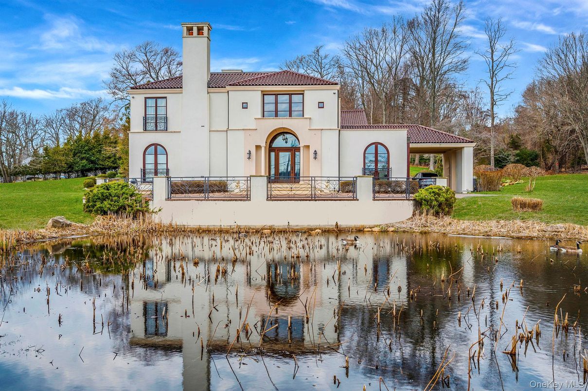 Backyard, Exterior, Facade, Mediterranean