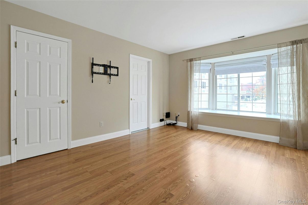 Empty room, Interior, Wood Texture Flooring