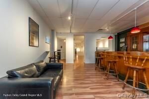 Interior, Pendant Lights, Recessed Lighting, Wood Texture Flooring