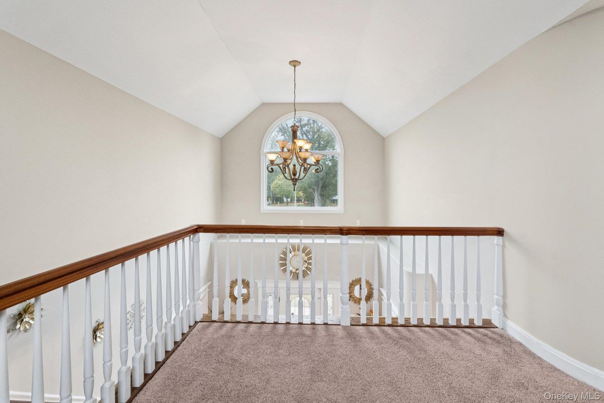 Chandelier, Empty room, Interior