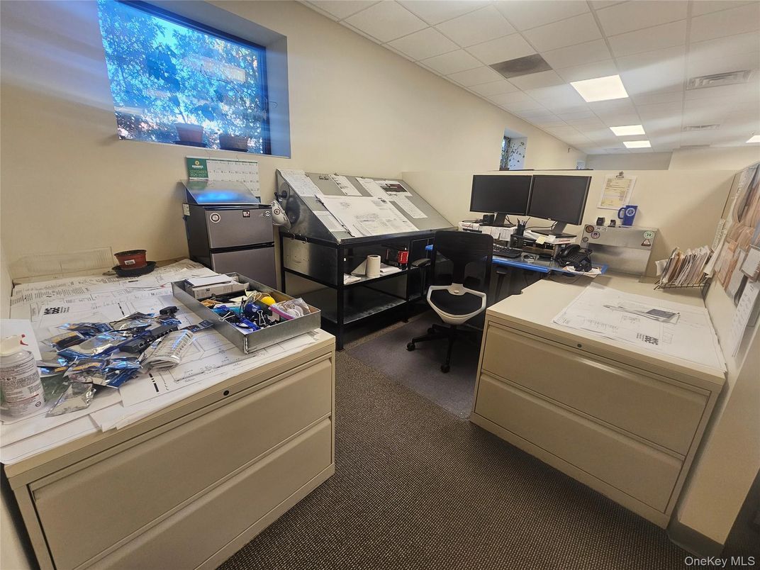 Home Office, Interior, Recessed Lighting