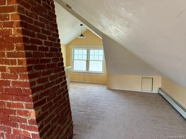 Empty room, Interior, Pendant Lights, Stone Walls