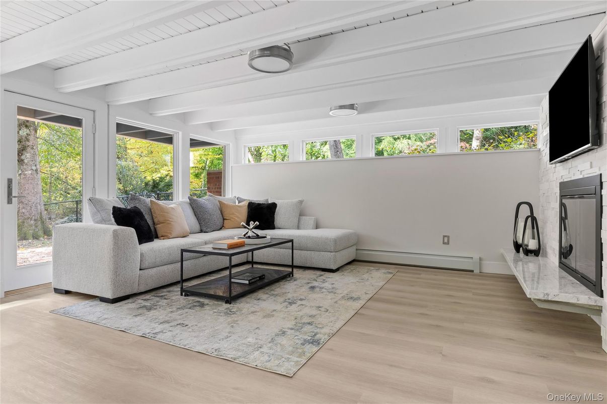 Fireplace, Interior, Living room, Wood Texture Flooring