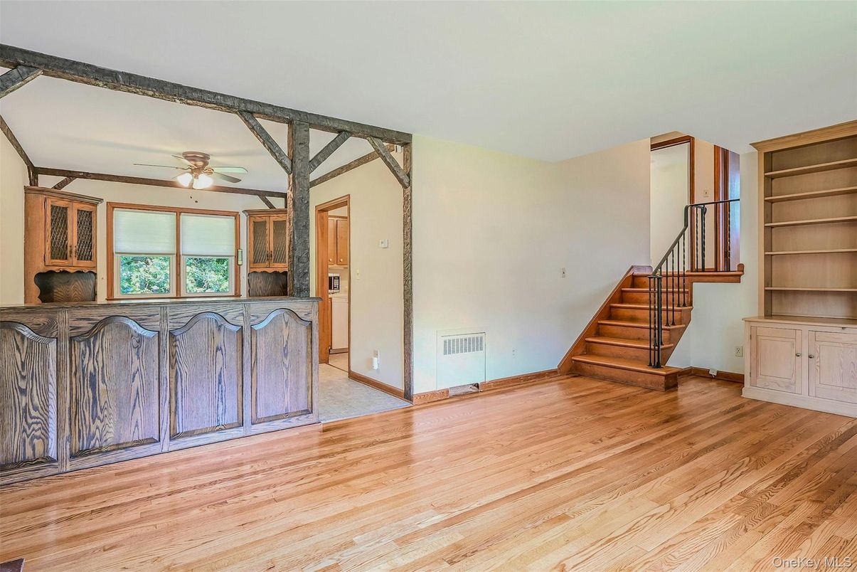 Empty room, Interior, Wood Texture Flooring