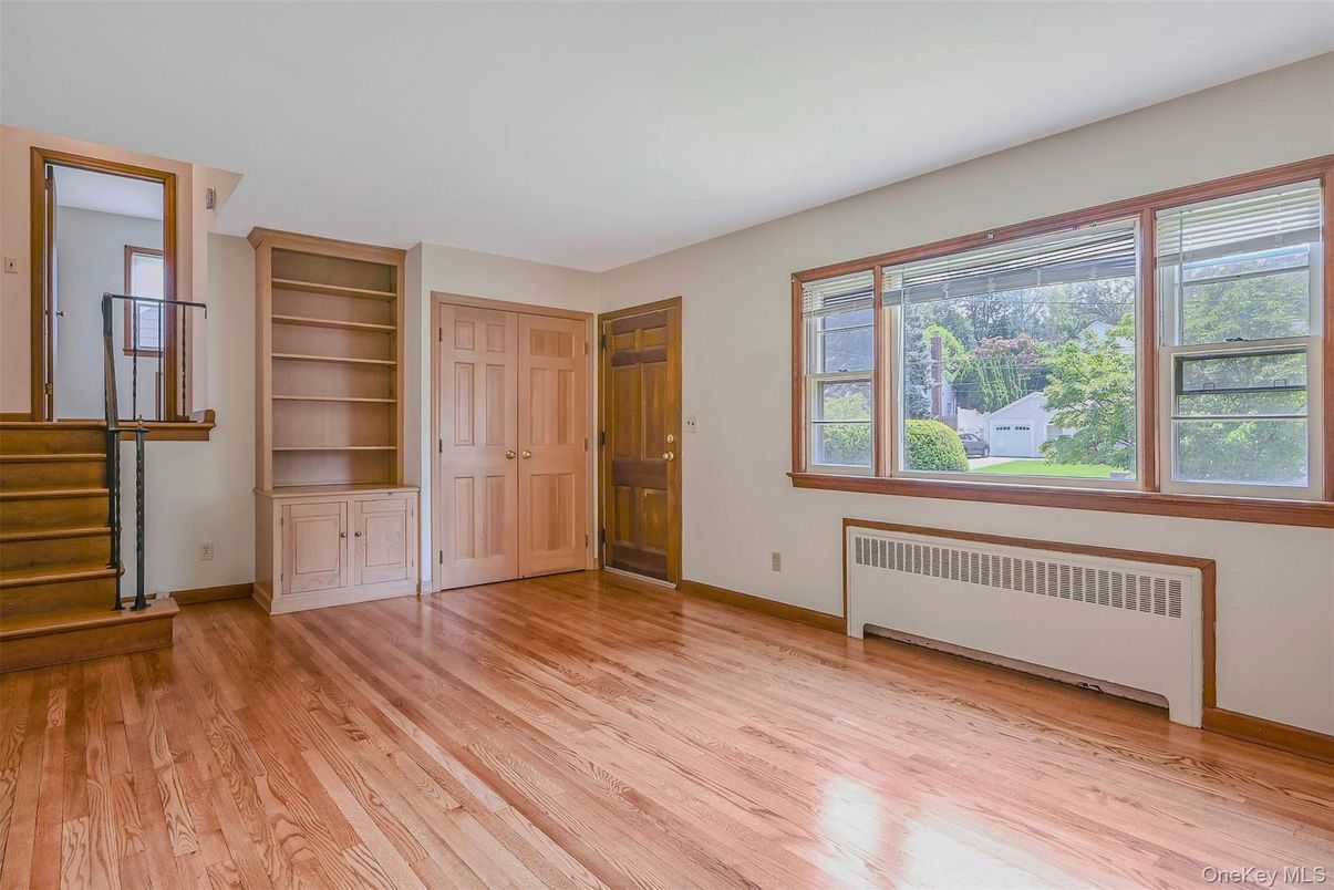 Empty room, Interior, Wood Texture Flooring