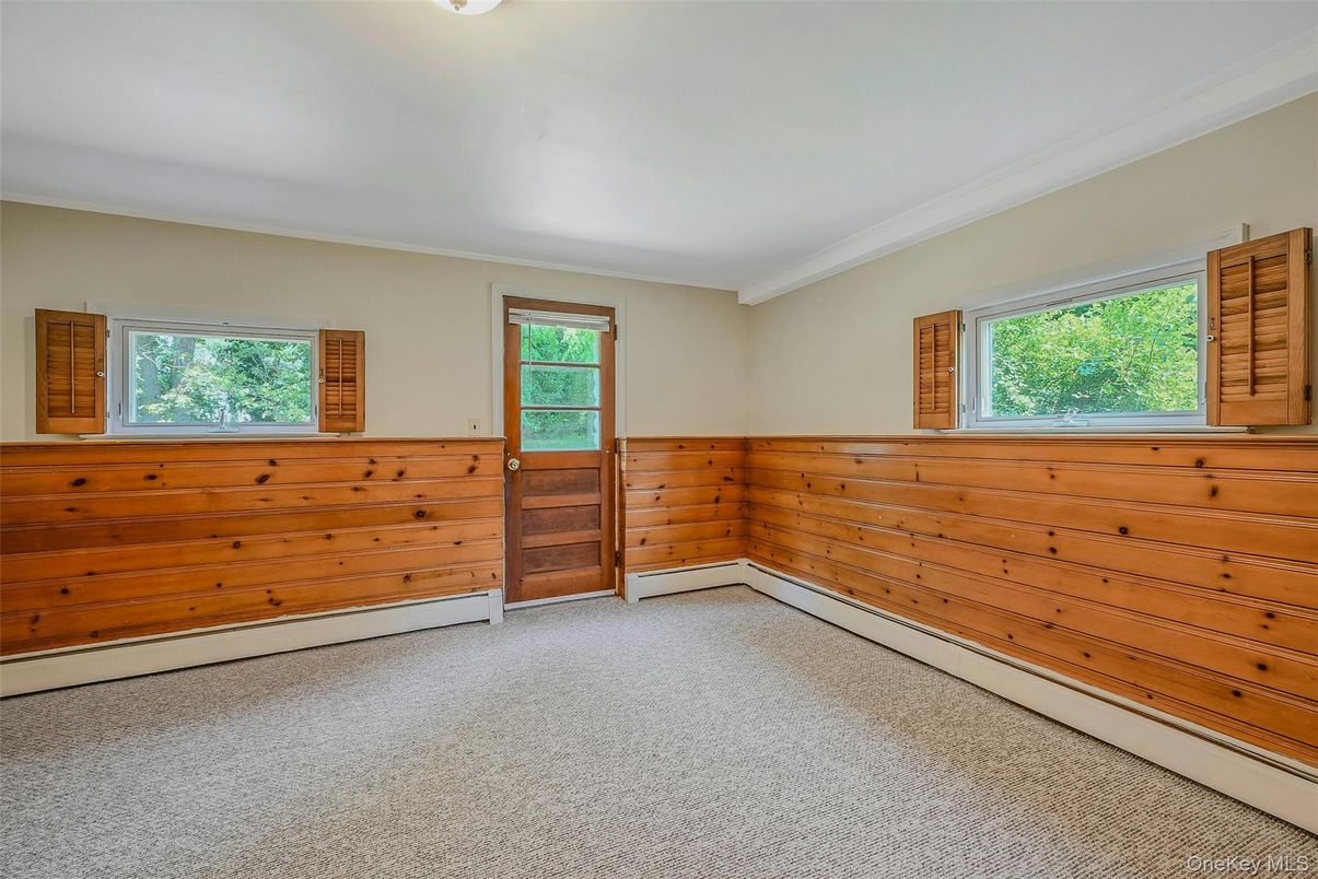 Empty room, Interior, Wooden Walls