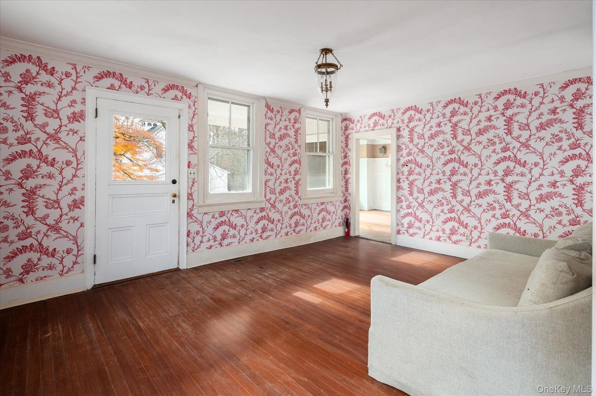 Empty room, Interior, Wood Texture Flooring