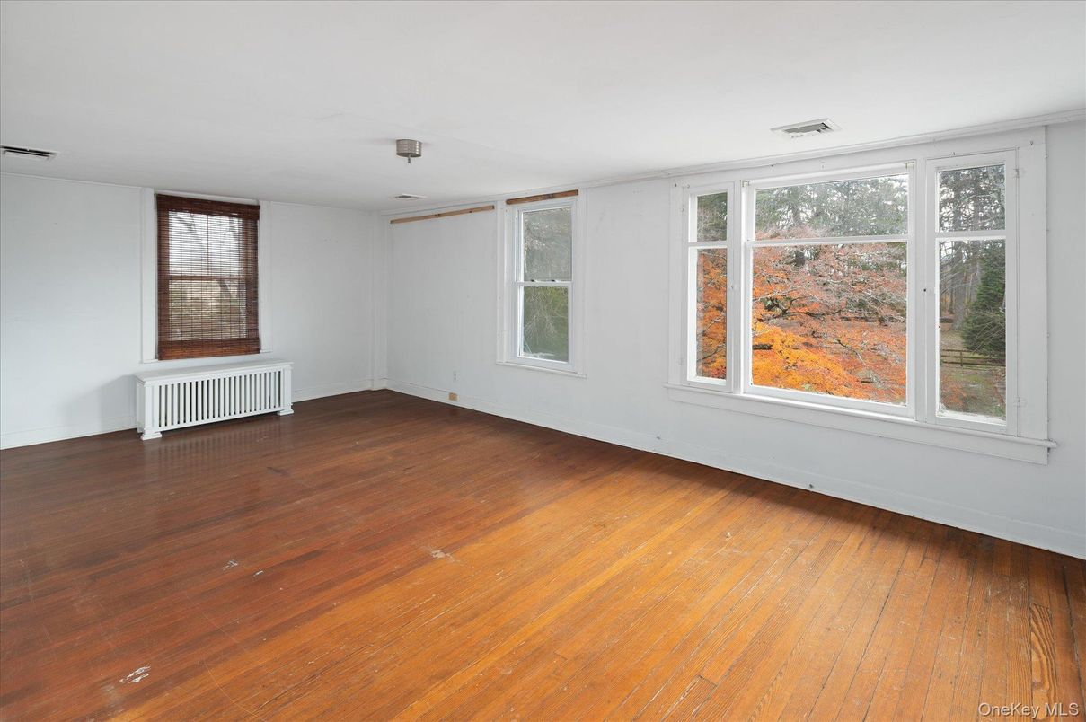 Empty room, Interior, Wood Texture Flooring