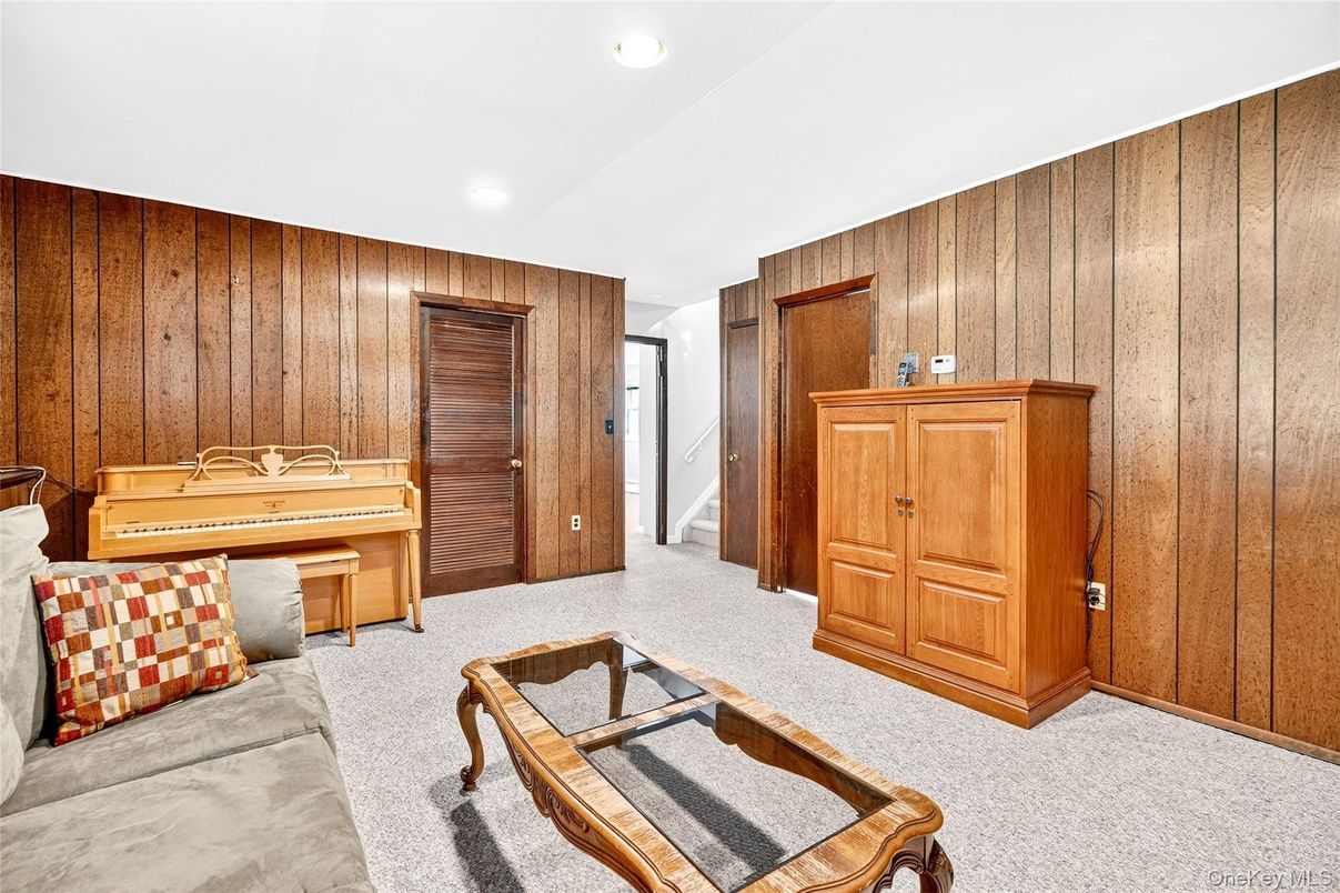 Interior, Recessed Lighting, Wooden Walls