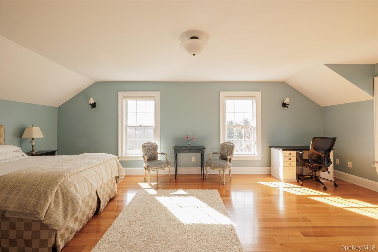 Bedroom, Home Office, Interior, Wood Texture Flooring