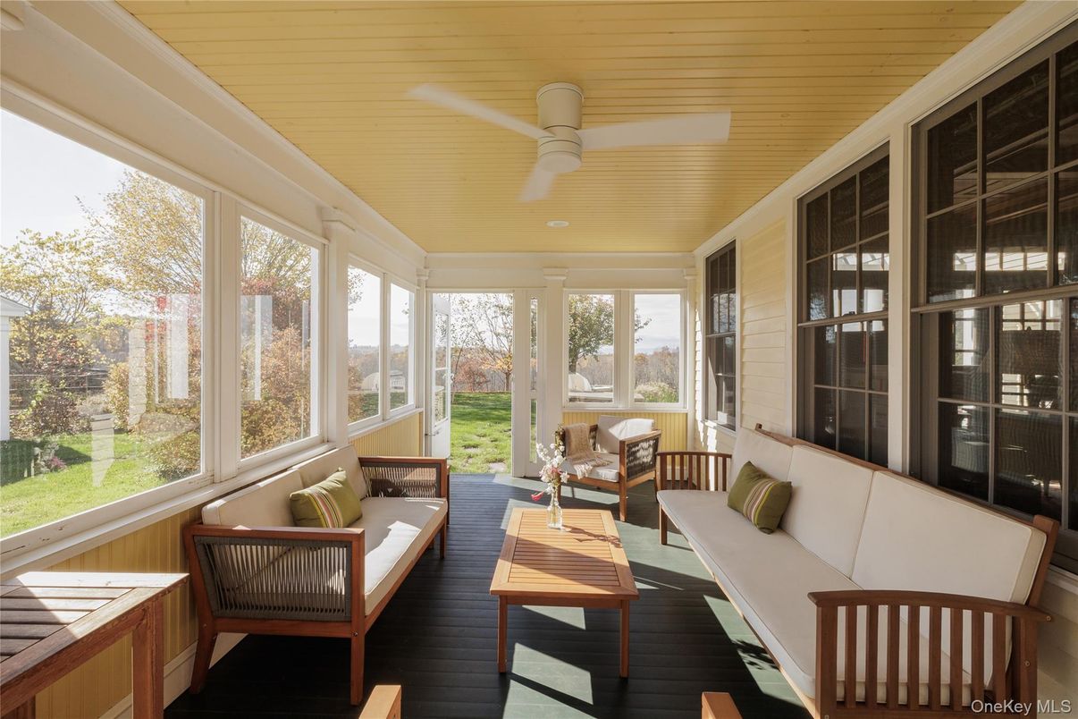 Interior, Sun Room, Wood Texture Flooring