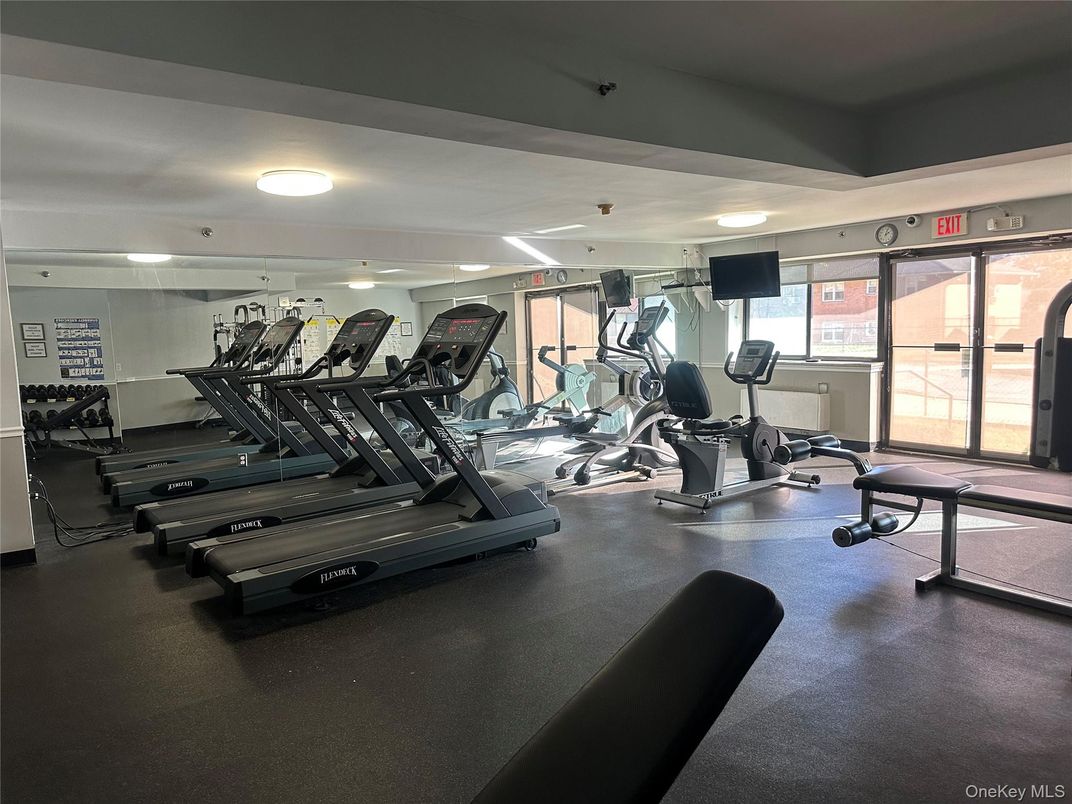 Fitness Equipment, Gym, Interior