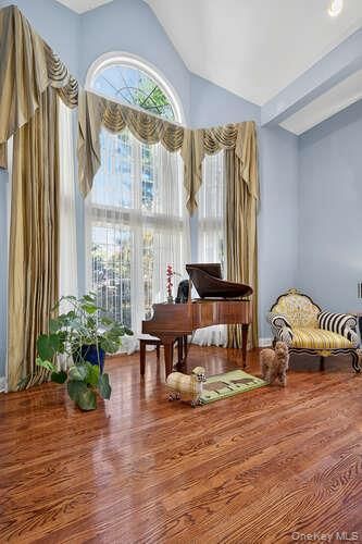 Interior, Piano, Recessed Lighting, Wood Texture Flooring