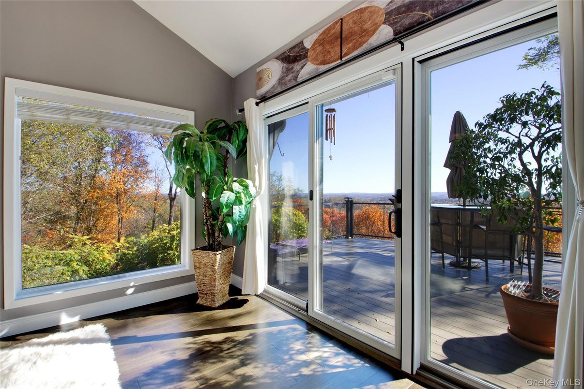 Interior, Sun Room, Wood Texture Flooring