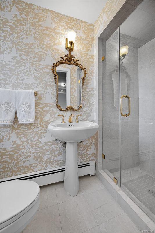 Bathroom, Glass Shower, Interior