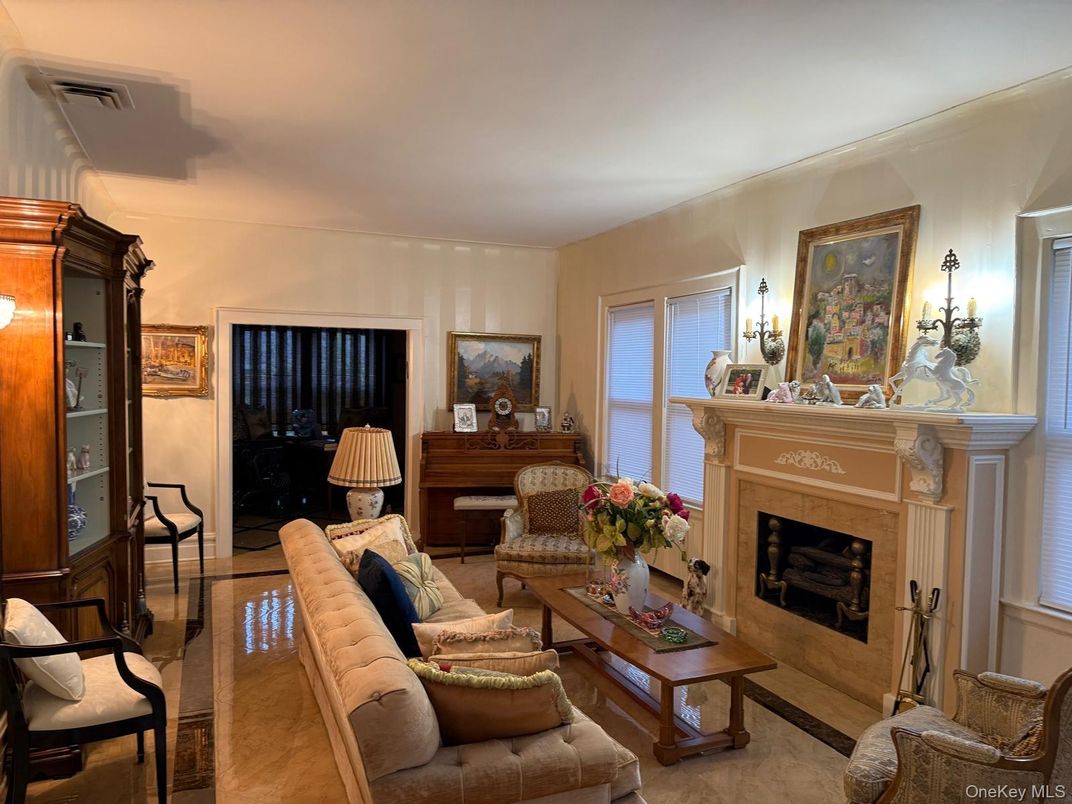 Fireplace, Interior, Living room, Piano