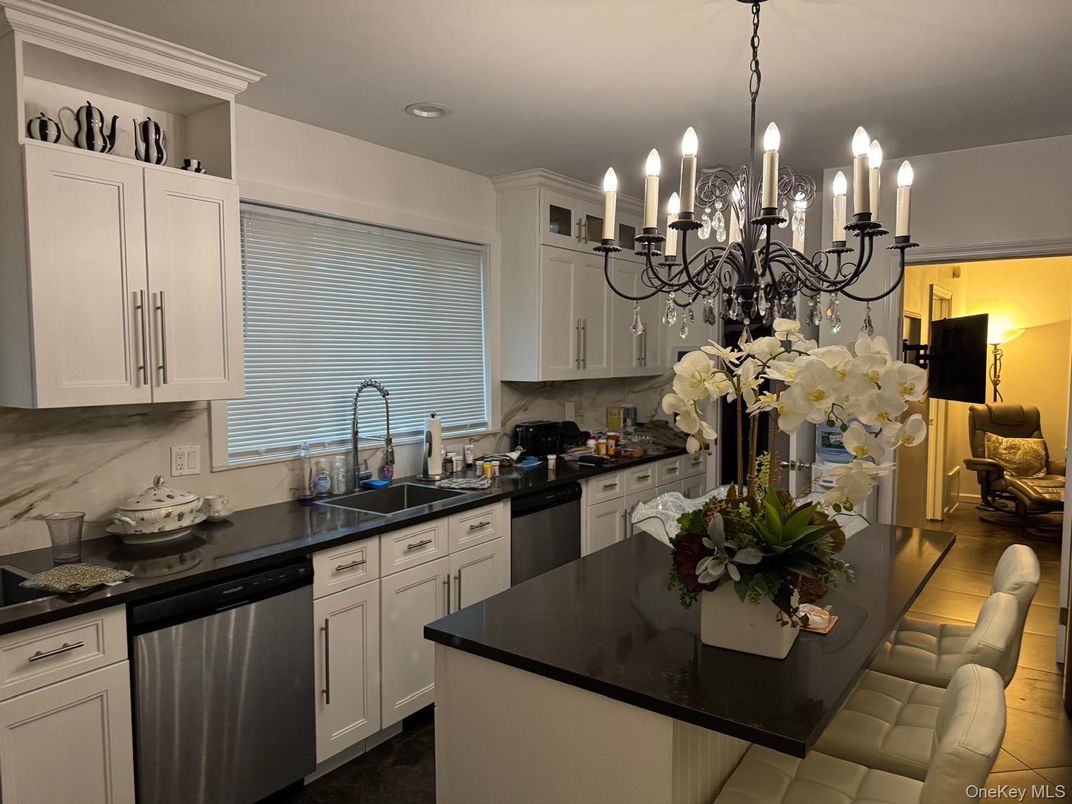 Chandelier, Interior, Kitchen, Recessed Lighting