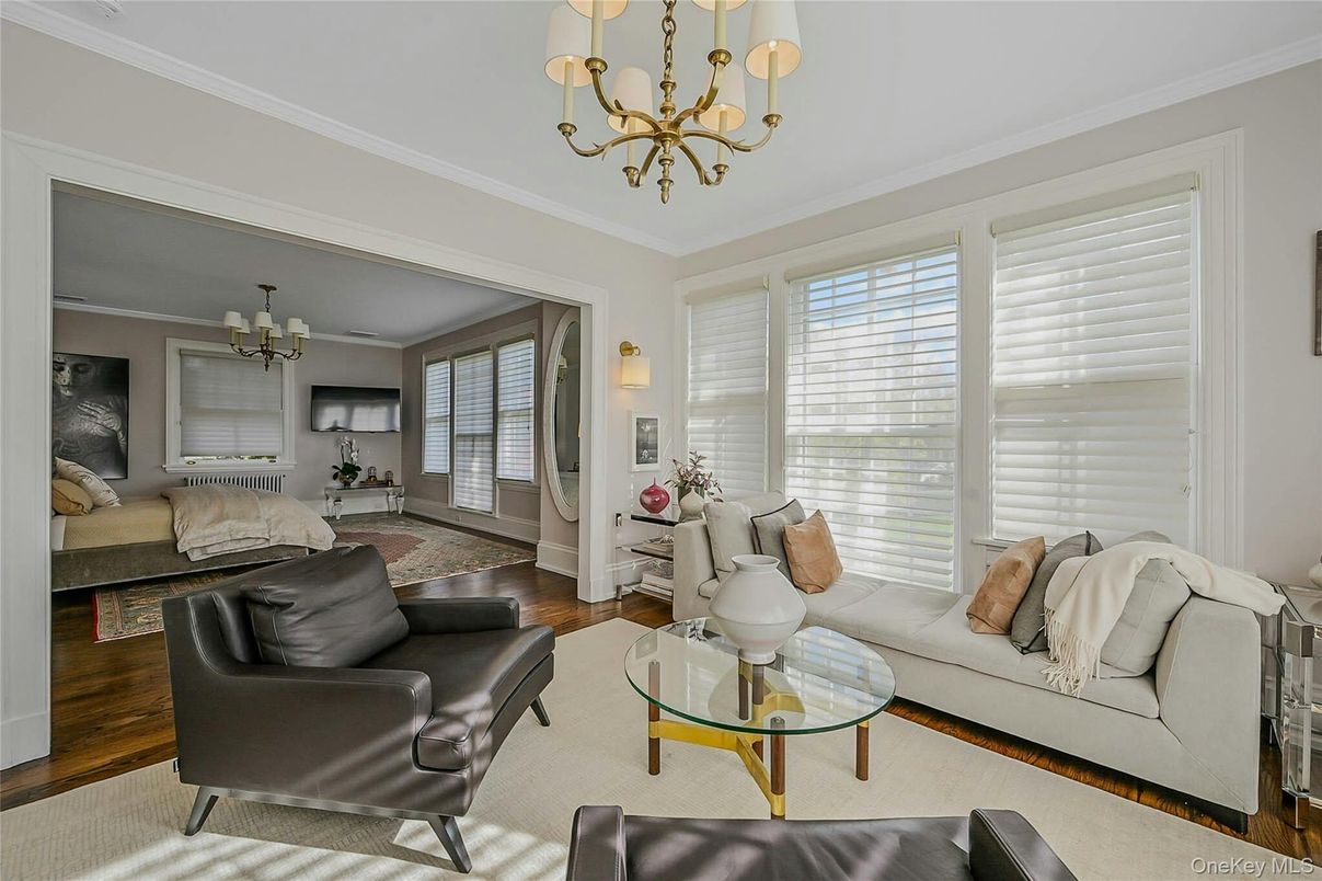 Chandelier, Interior, Living room, Wood Texture Flooring