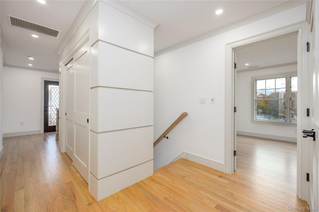 Interior, Recessed Lighting, Utility Closets, Wood Texture Flooring