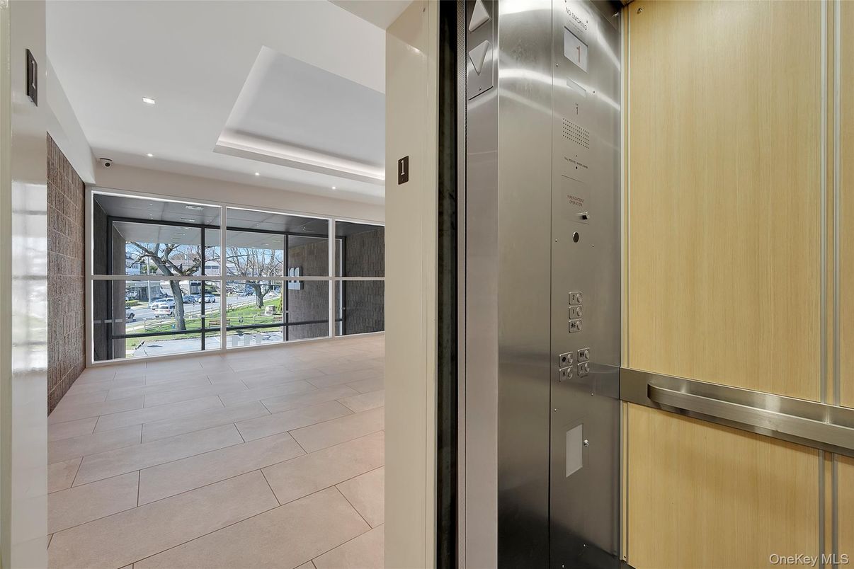 Elevator, Interior, Recessed Lighting
