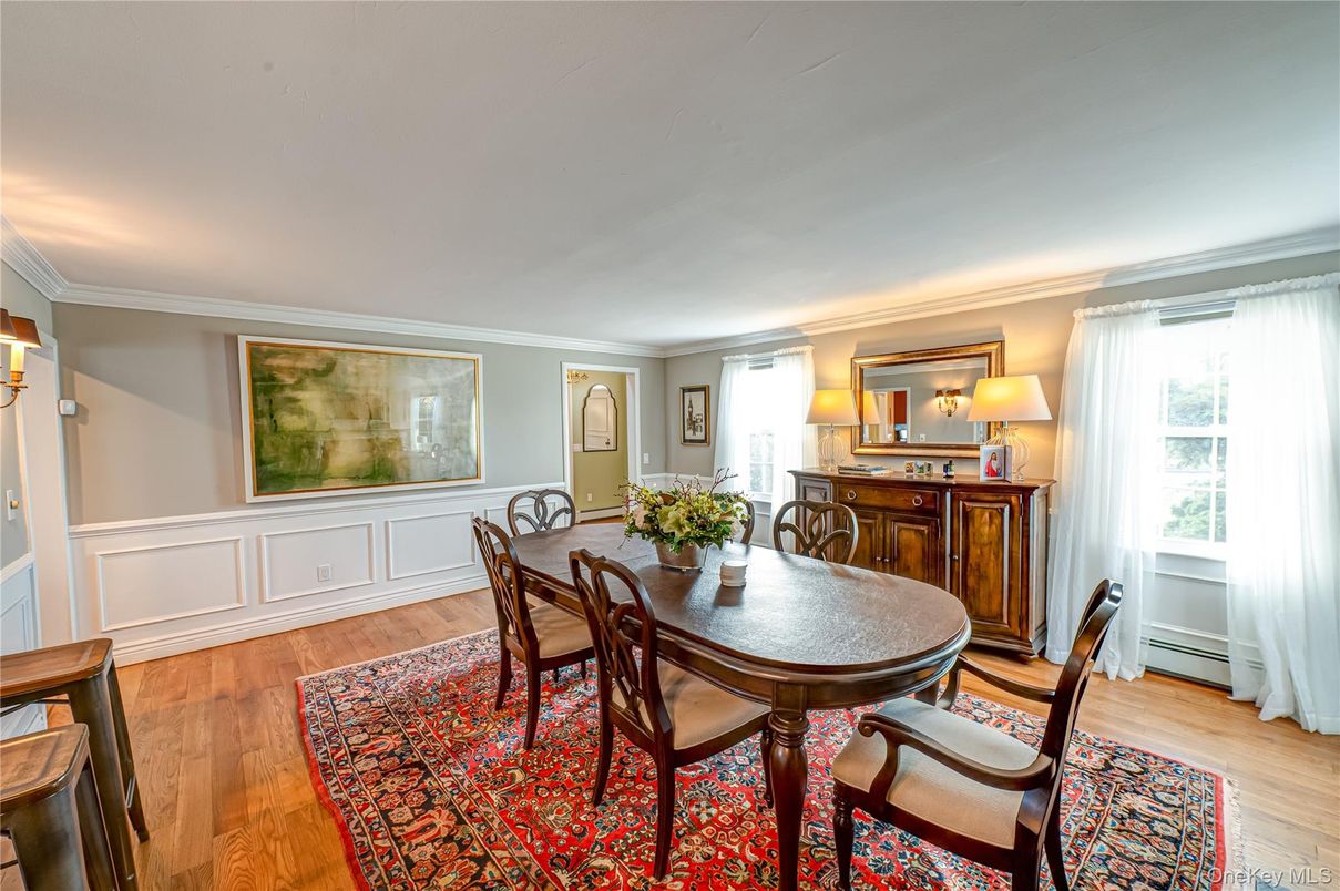Dining room, Interior, Wood Texture Flooring
