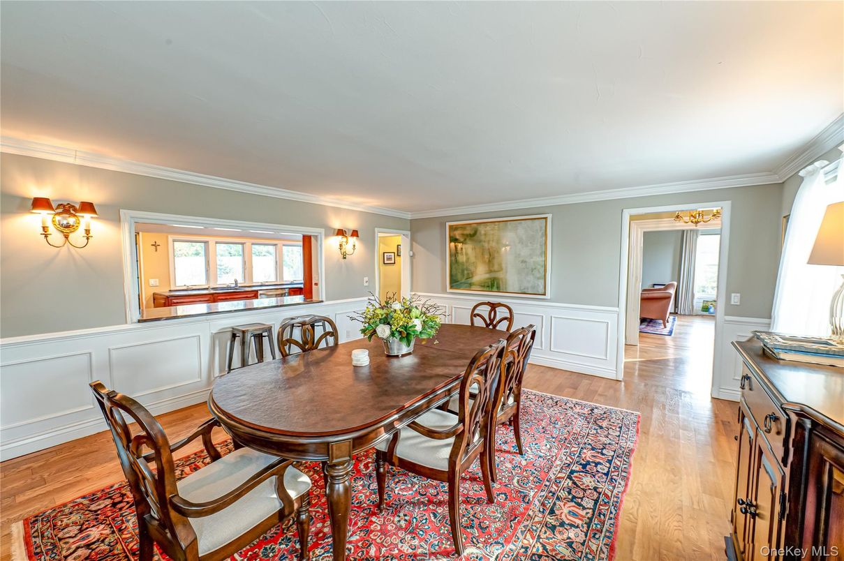 Dining room, Interior, Wood Texture Flooring