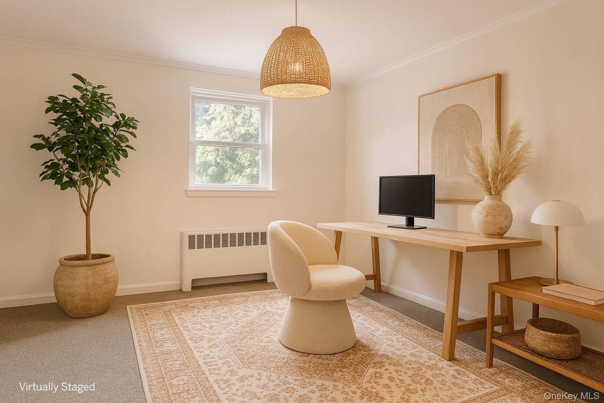 Home Office, Interior, Pendant Lights