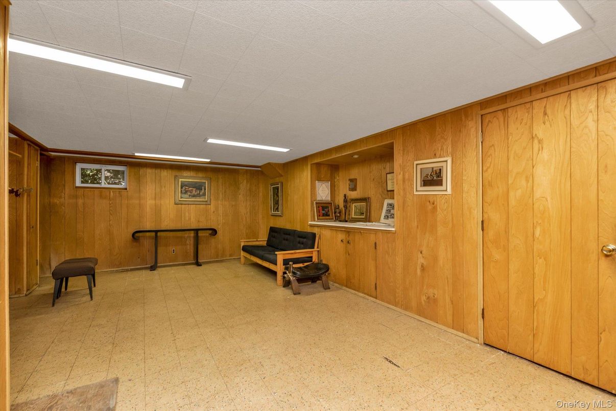 Interior, Recessed Lighting, Wooden Walls