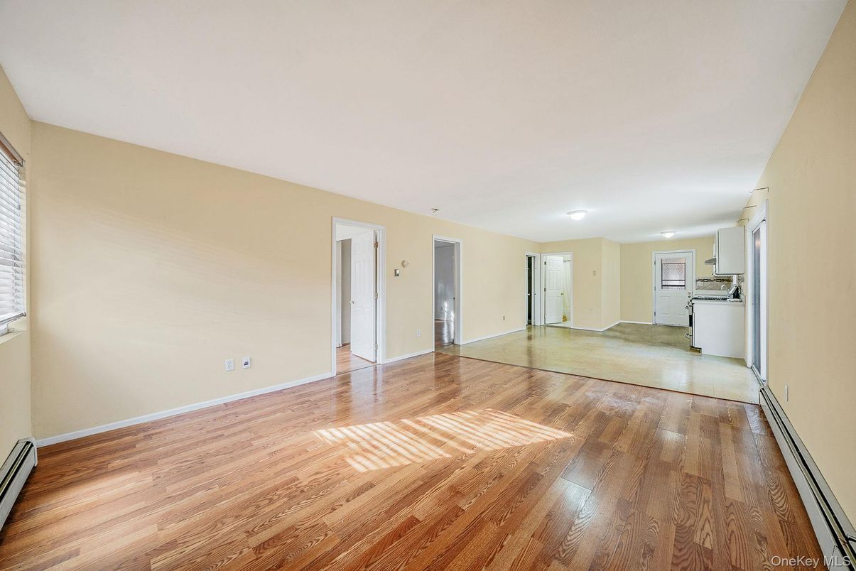 Empty room, Interior, Kitchen, Wood Texture Flooring