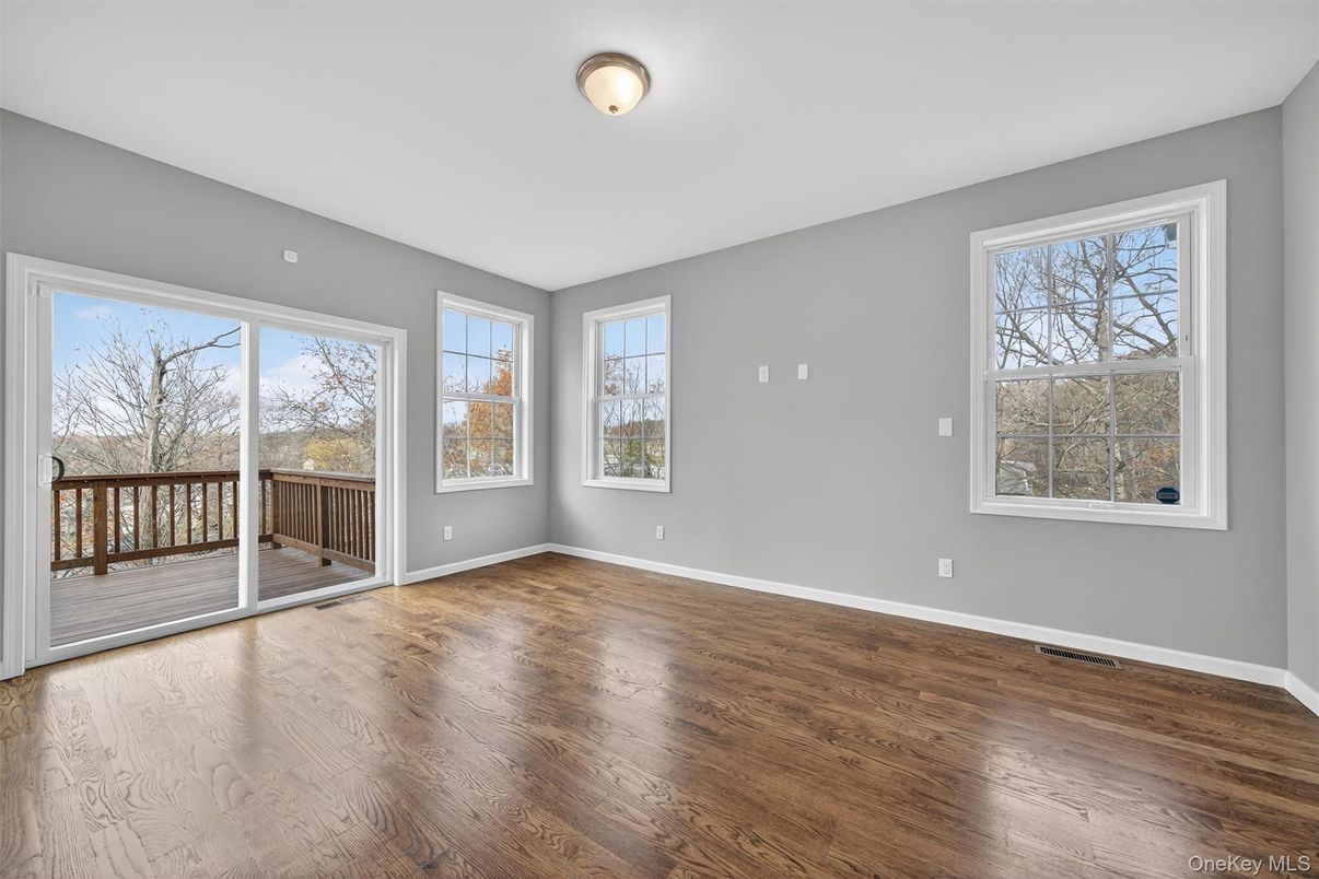 Empty room, Interior, Wood Texture Flooring