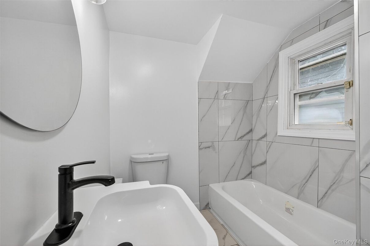 Bathroom, Interior, Marble Walls