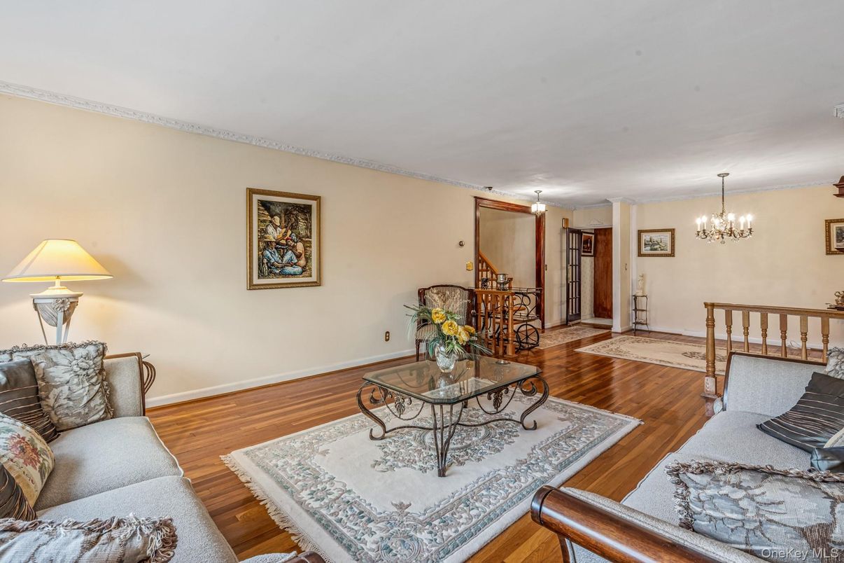 Chandelier, Interior, Living room, Wood Texture Flooring