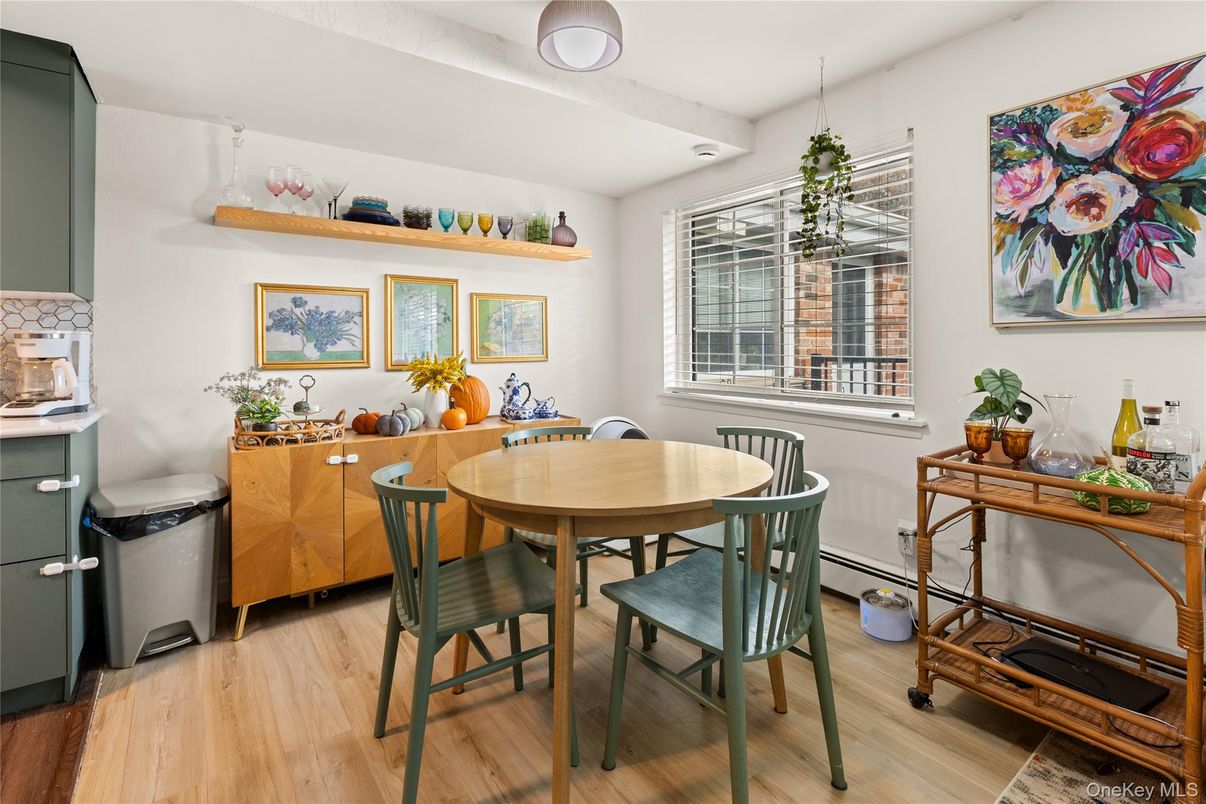 Dining room, Interior, Wood Texture Flooring