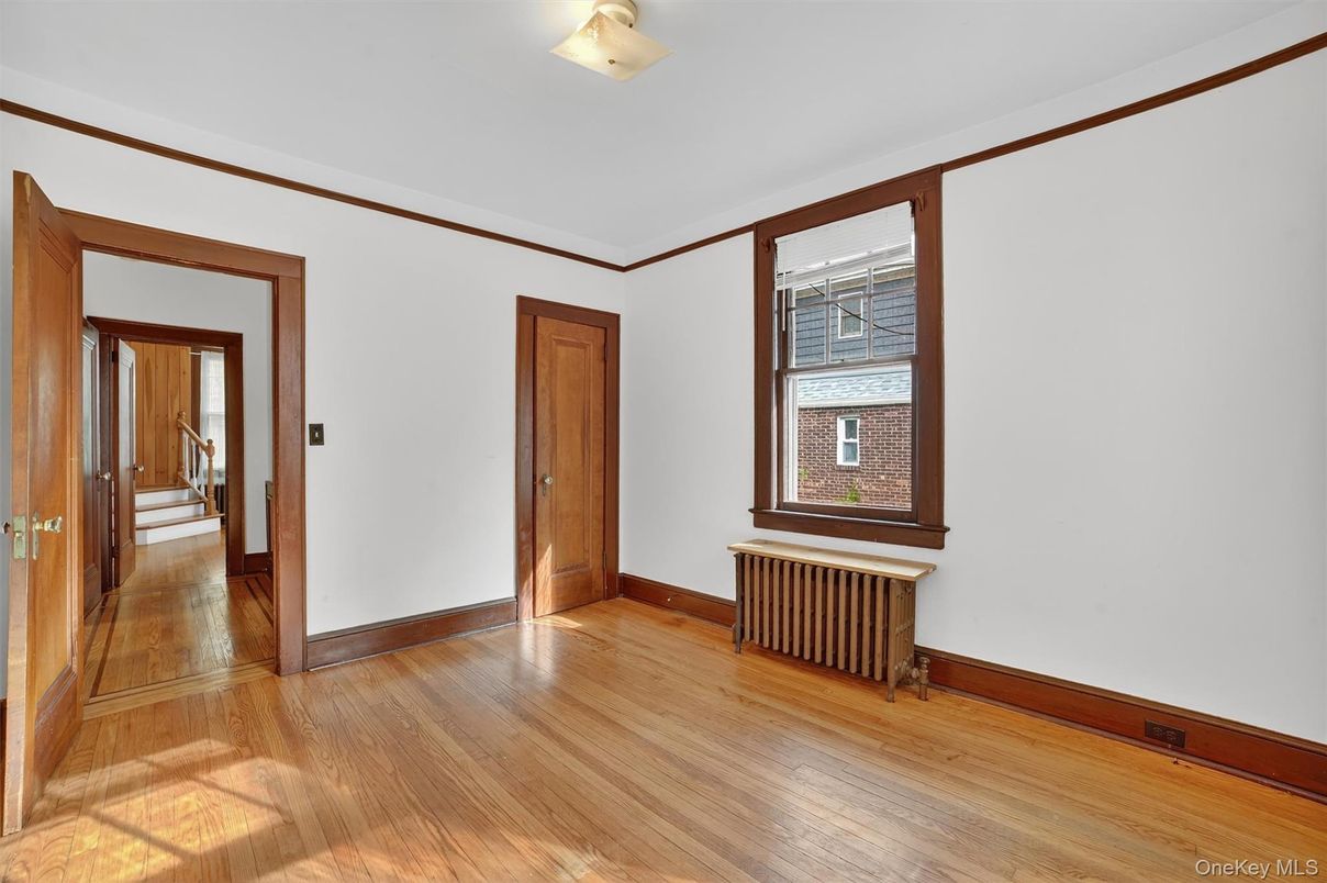 Empty room, Interior, Wood Texture Flooring