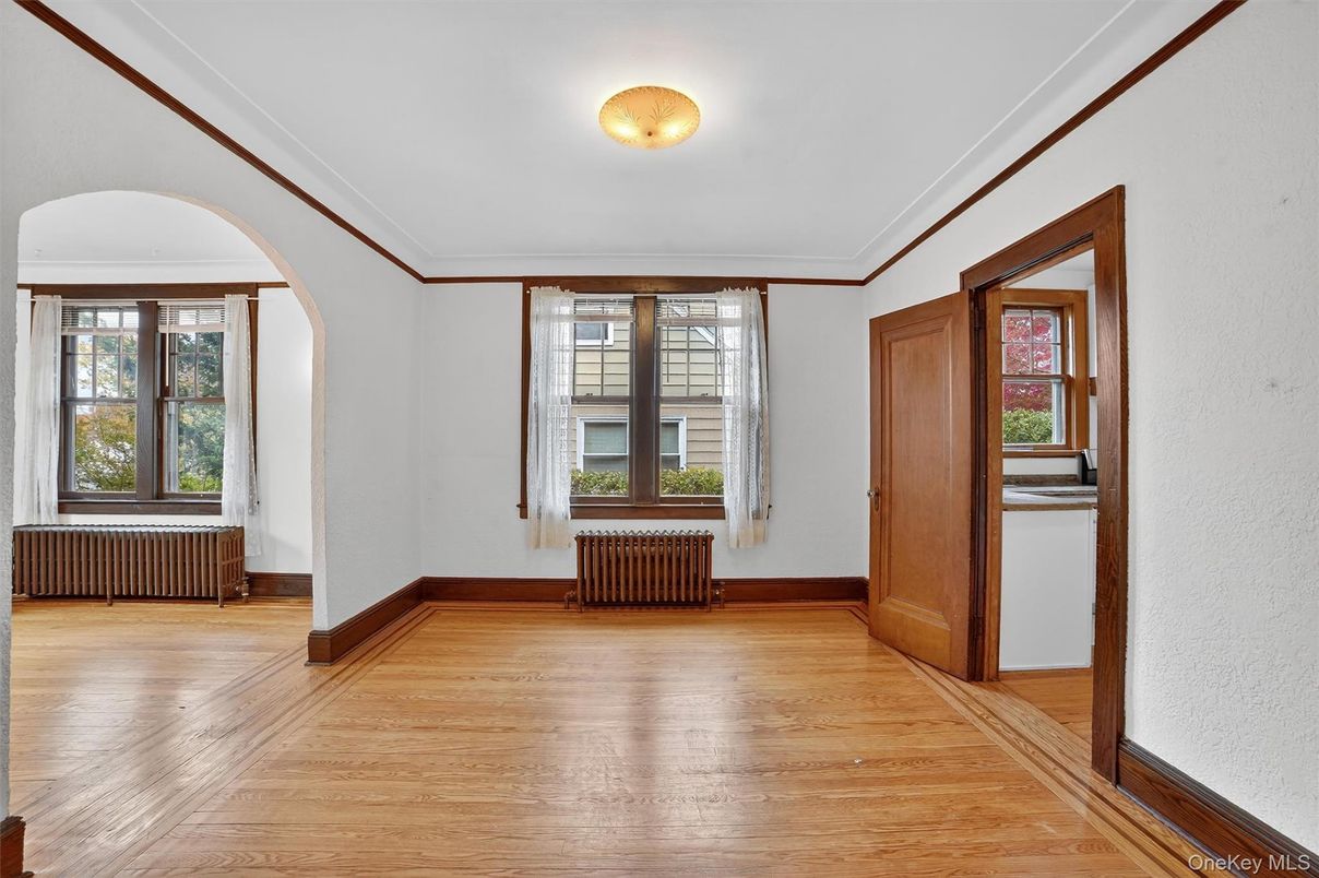 Empty room, Interior, Wood Texture Flooring