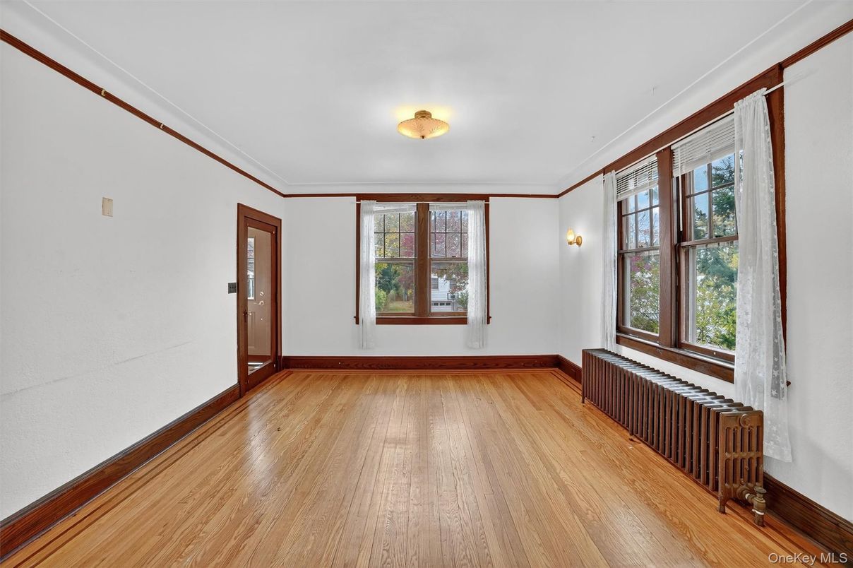 Empty room, Interior, Wood Texture Flooring