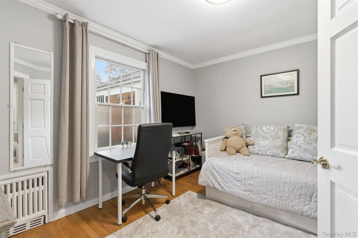 Bedroom, Home Office, Interior, Wood Texture Flooring